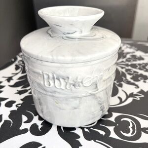 DONATED🚫 Marble Ceramic Butter Dish